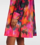 Eres Galaxie cotton and silk shirt dress