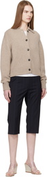&Daughter Beige Winny Collared Jacket