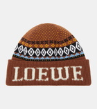 Loewe x Suna Fujita intarsia wool beanie