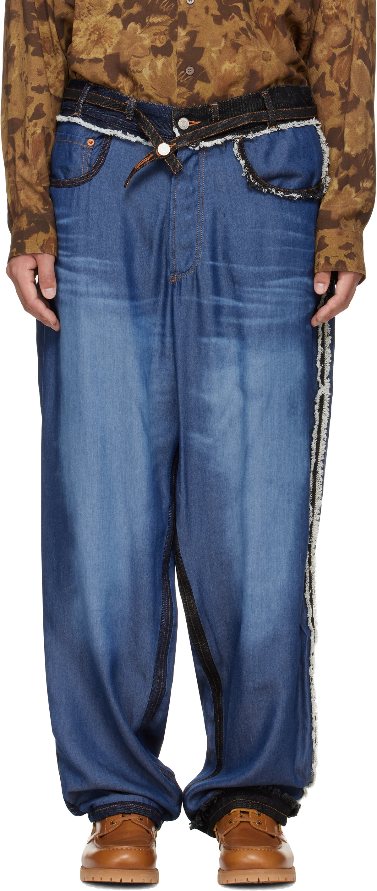 Magliano Leather Monster Zipped Loafers Magliano