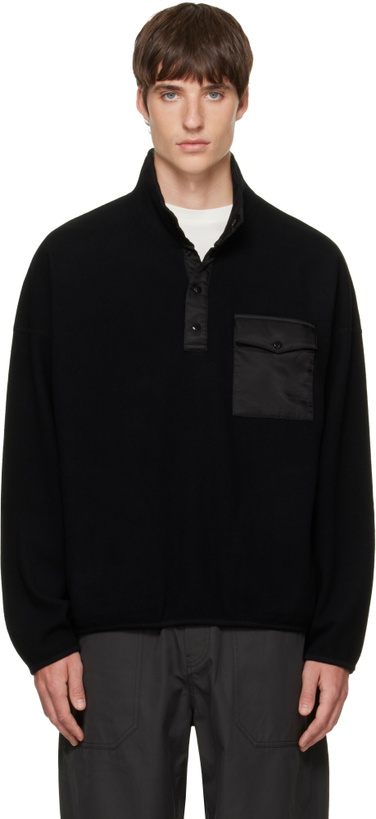 Photo: visvim Black Barlow Sweater