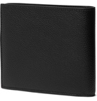 BALENCIAGA - Logo-Print Full-Grain Leather Billfold Wallet - Black