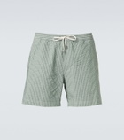 Sunspel Striped swim trunks