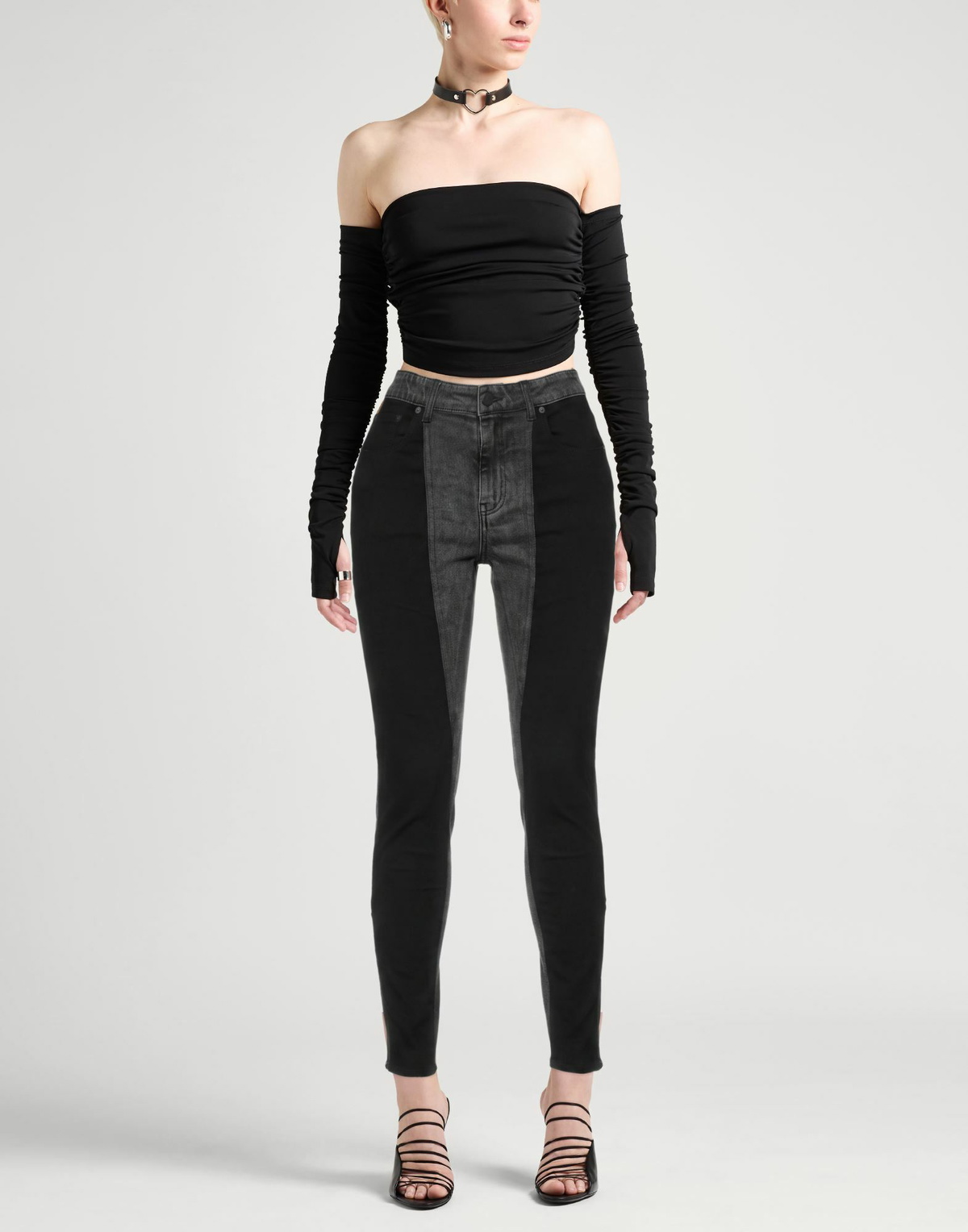 Mugler Womens Jeans in Black
