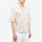 Jacquemus Men's Multi Tag Vacation Shirt in Print Multi Tags