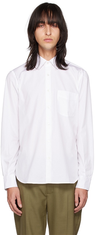 Photo: ASPESI White Sedici Shirt