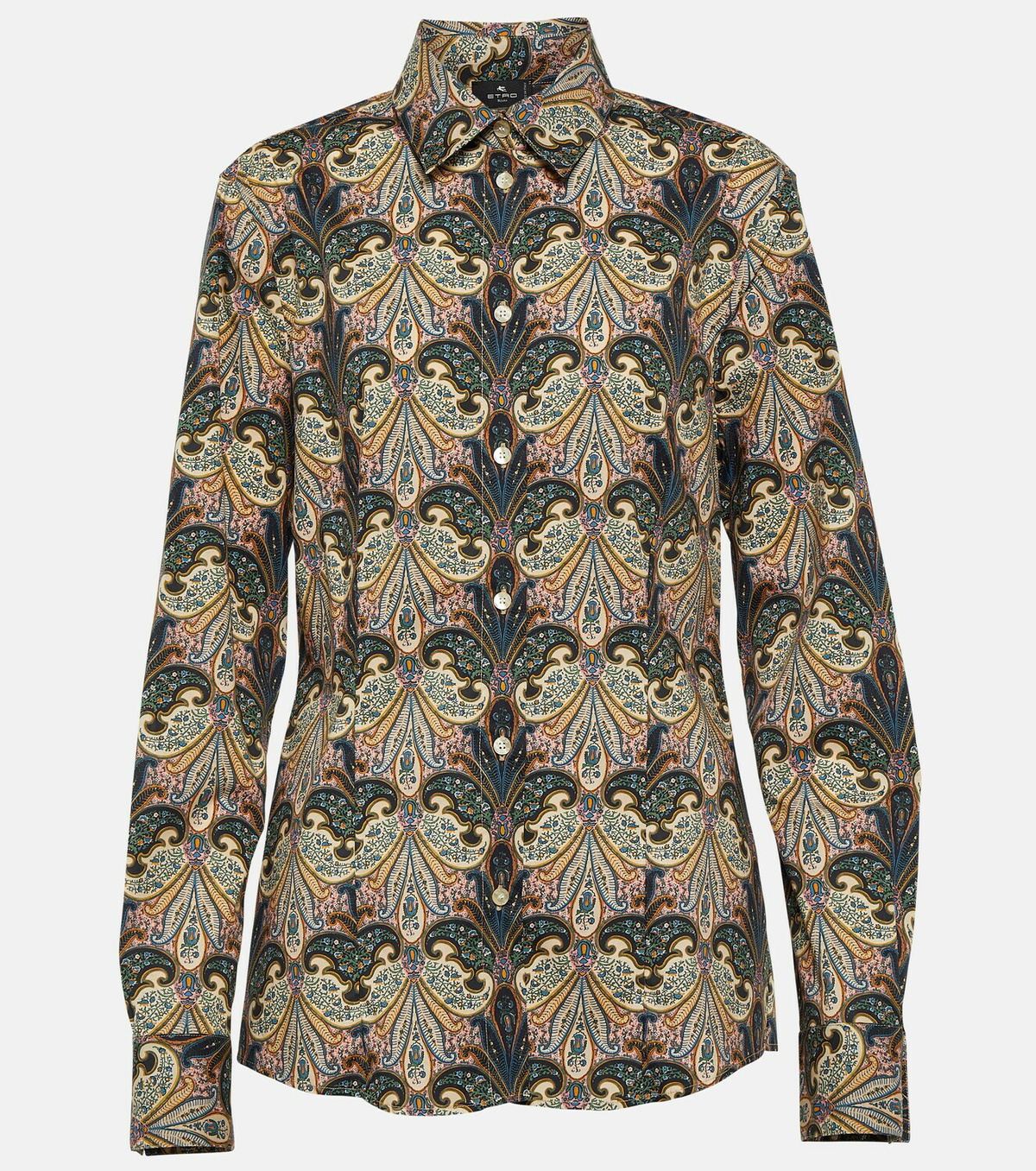 Etro Paisley cotton-blend shirt