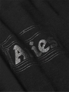 Aries - Temple Logo-Print Cotton-Jersey T-Shirt - Black