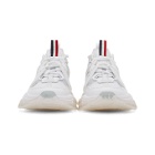 Moncler White Tyana Sneakers
