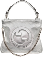 Gucci Silver Small Blondie Tote