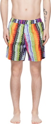 Missoni Multicolor Printed Swim Shorts