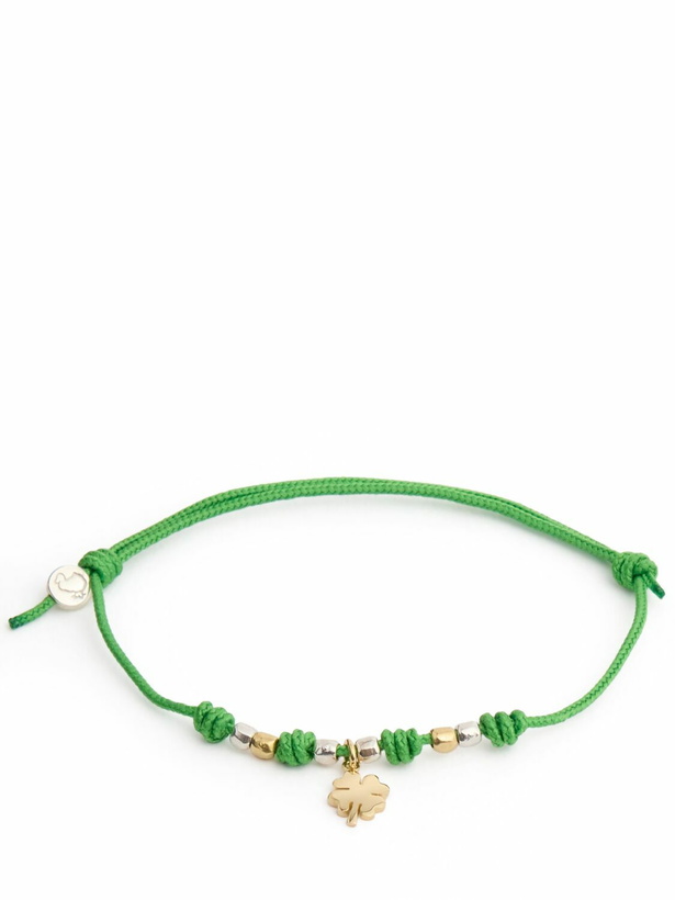 Photo: DODO 9kt Clover Charm Sliding Bracelet