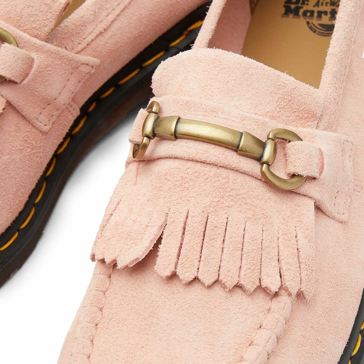 Dr.Martens ADRIAN PEACH BEIGE タッセルローファー Adrian Martens