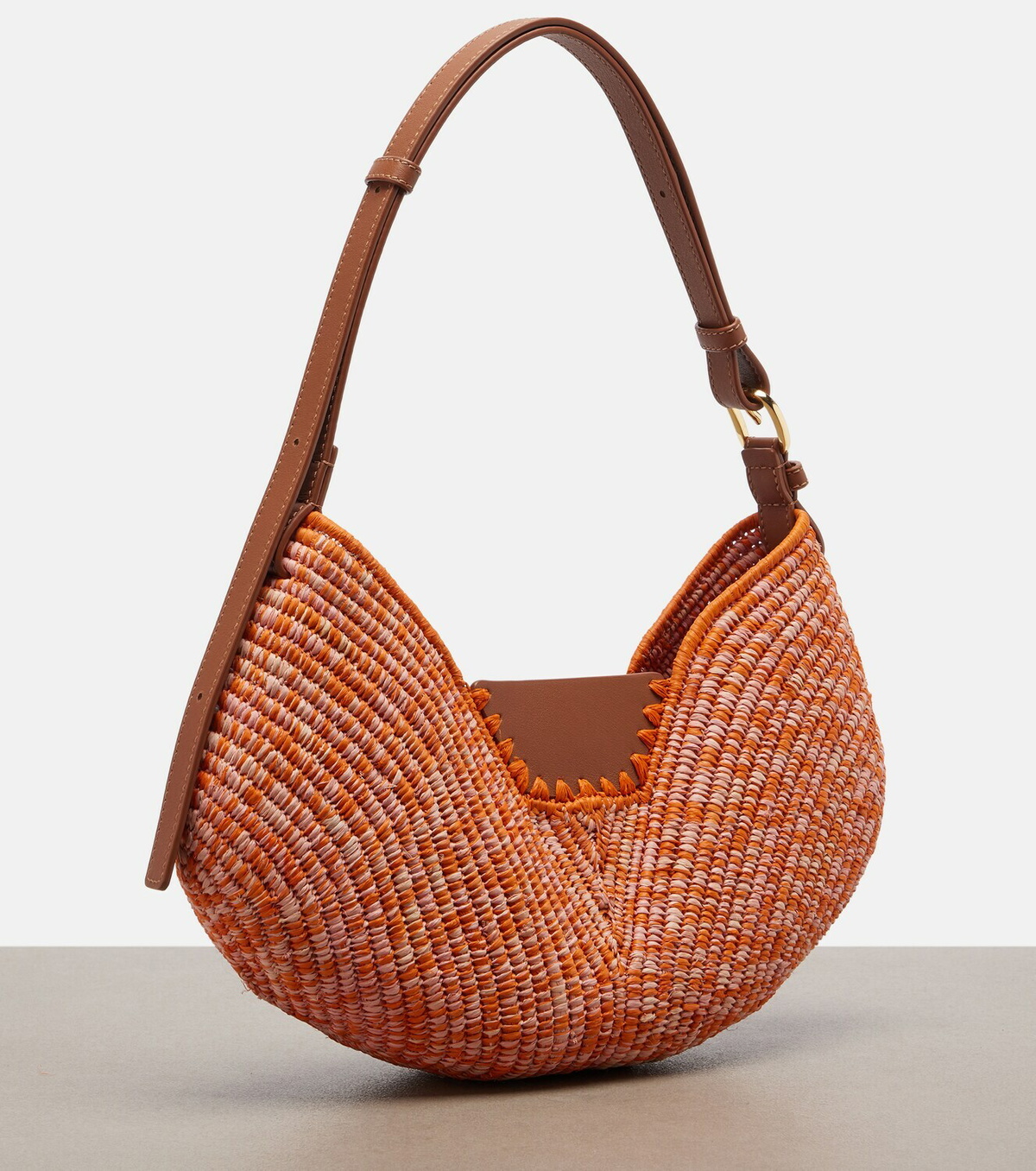 Loewe Paula's Ibiza Swim Medium raffia shoulder bag