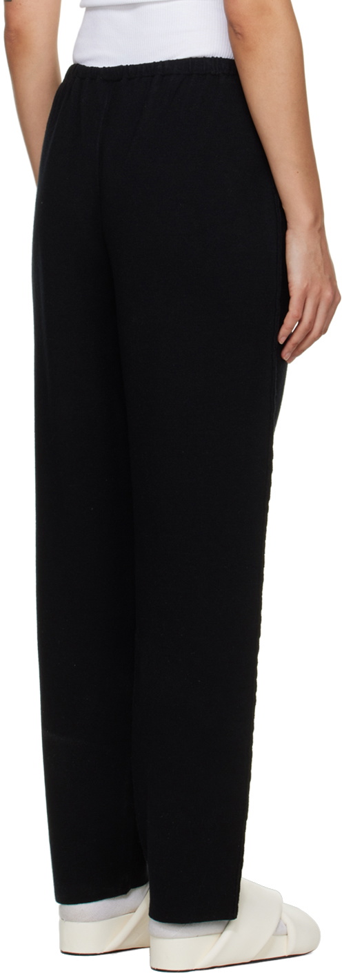 Deiji Studios Black 'The Drawcord' Lounge Pants