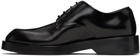 Jil Sander Black Lace-Up Derbys