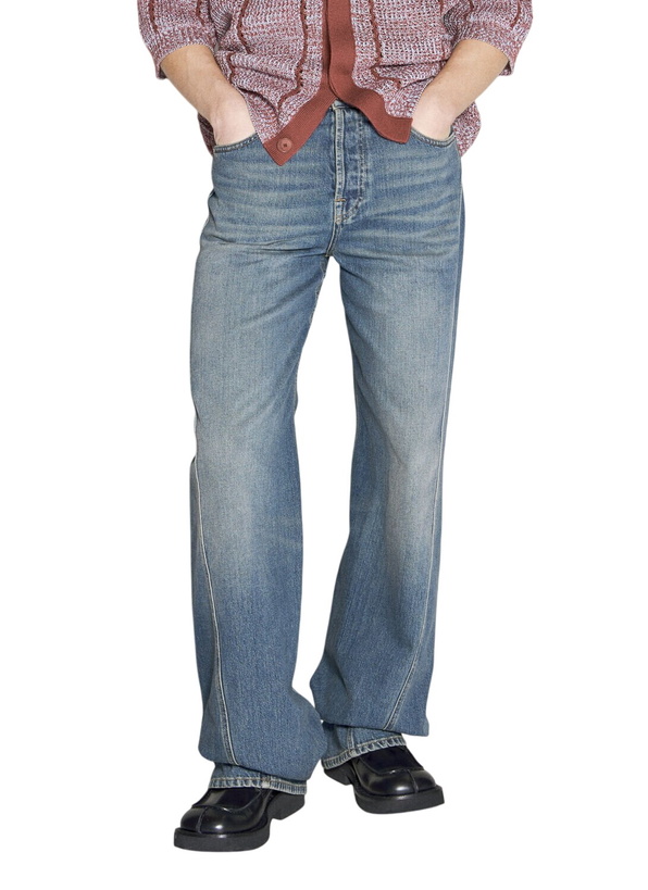 Photo: Lanvin Baggy Twisted Jeans