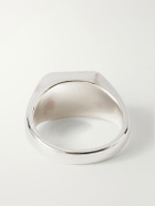 Mikia - Rectangle Sterling Silver Turquoise Ring - Blue