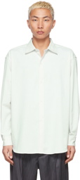 mfpen SSENSE Exclusive Off-White Seersucker Generous Shirt