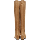 Staud Tan Suede Wally Boots