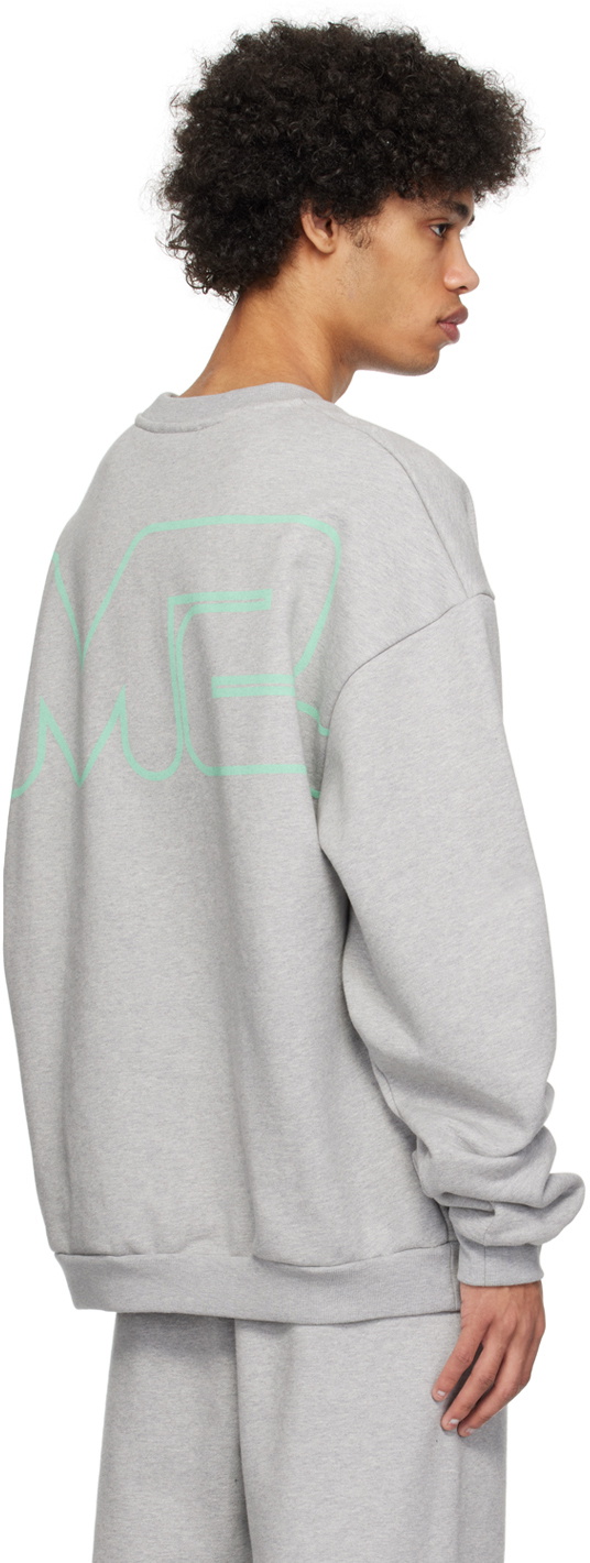 Members of the Rage Gray Oversized Sweatshirt