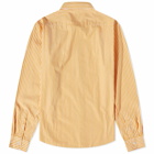 Sporty & Rich Charlie Shirt in Yellow Striped