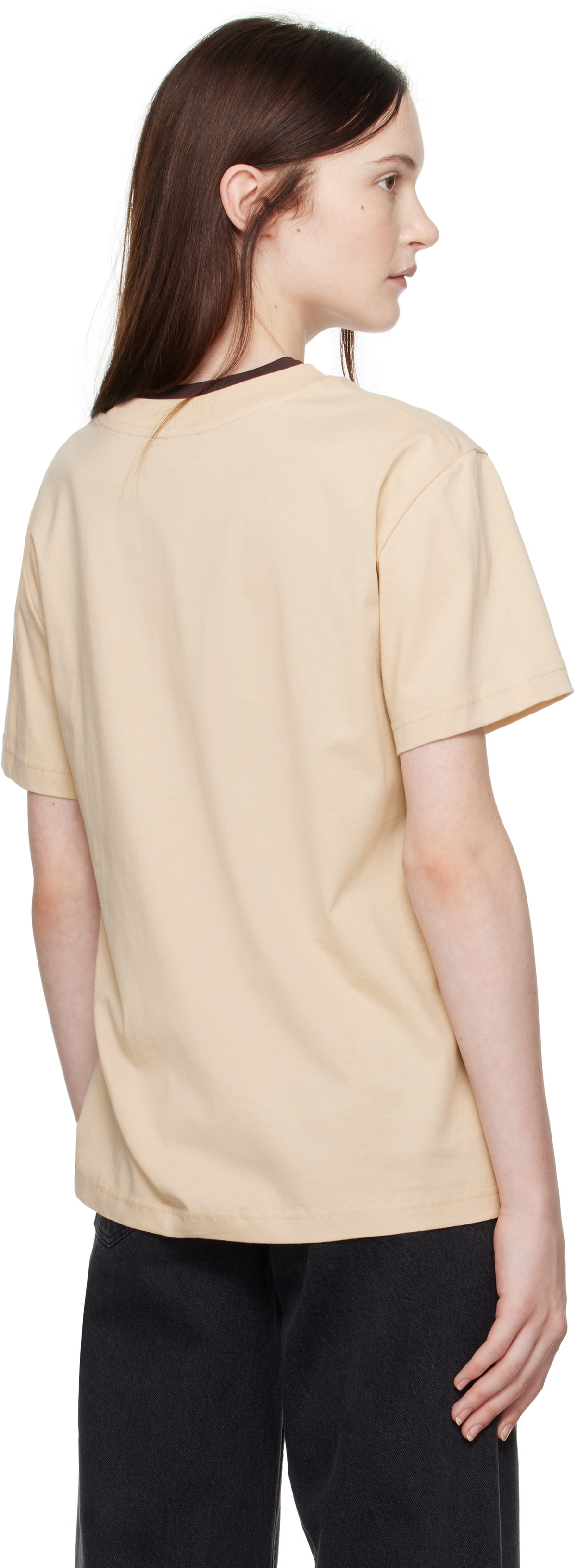 A.P.C. Beige Standard Grand 'VPC' T-shirt A.P.C.