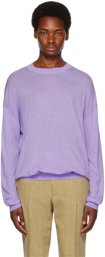 Photo: Nanushka Purple Yossi Sweater
