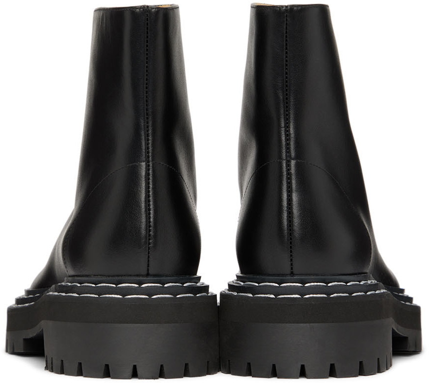 PROENZA SCHOULER Zip-detailed suede ankle boots