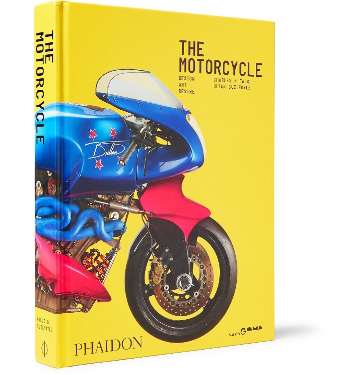 Photo: Phaidon - The Motorcycle: Desire, Art, Design Hardcover Book - Yellow