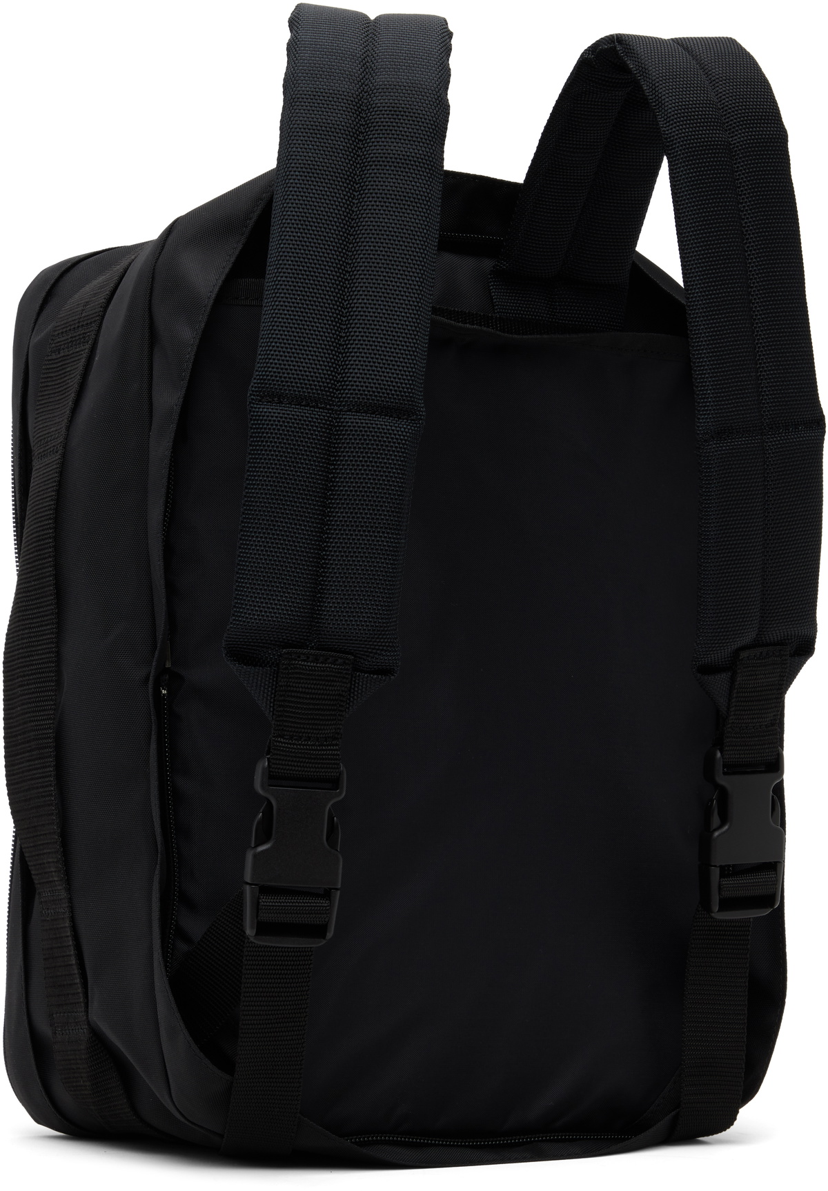 Comme des Garçons Homme Deux Black Nylon Taffeta Backpack