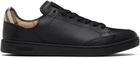 Burberry Black Leather Set Sneakers