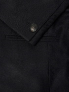 Favourbrook - Nehru Recycled Cashmere-Twill Blazer - Black
