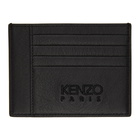 Kenzo Black Kampus Card Holder