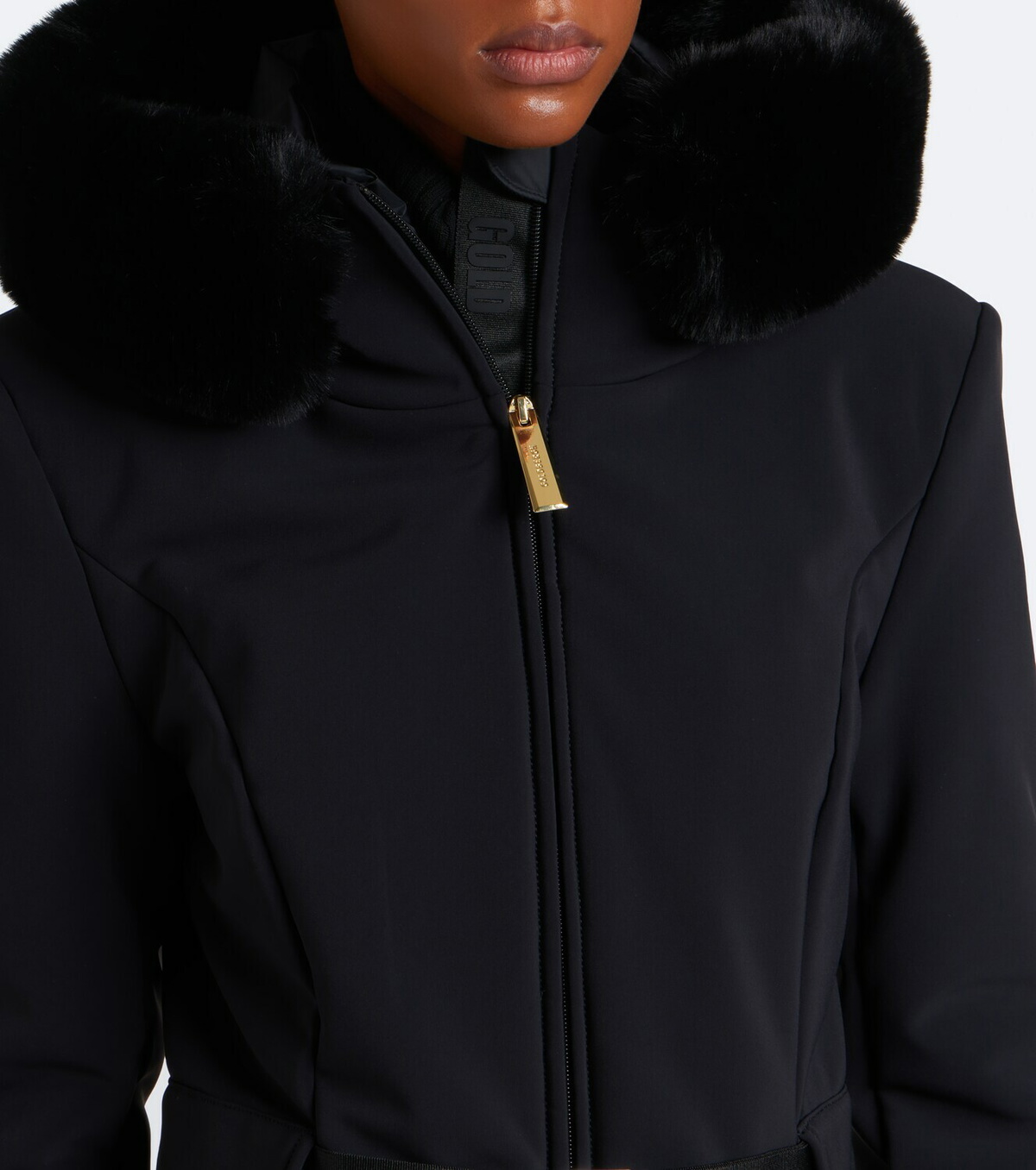 Goldbergh Giselle belted hooded technical ski jacket
