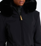 Goldbergh Giselle belted hooded technical ski jacket