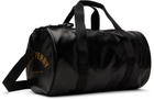 Fred Perry Black Tonal Barrel Duffle Bag