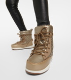 Bogner La Plagne faux leather snow boots