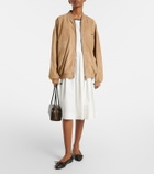Prada Suede blouson jacket