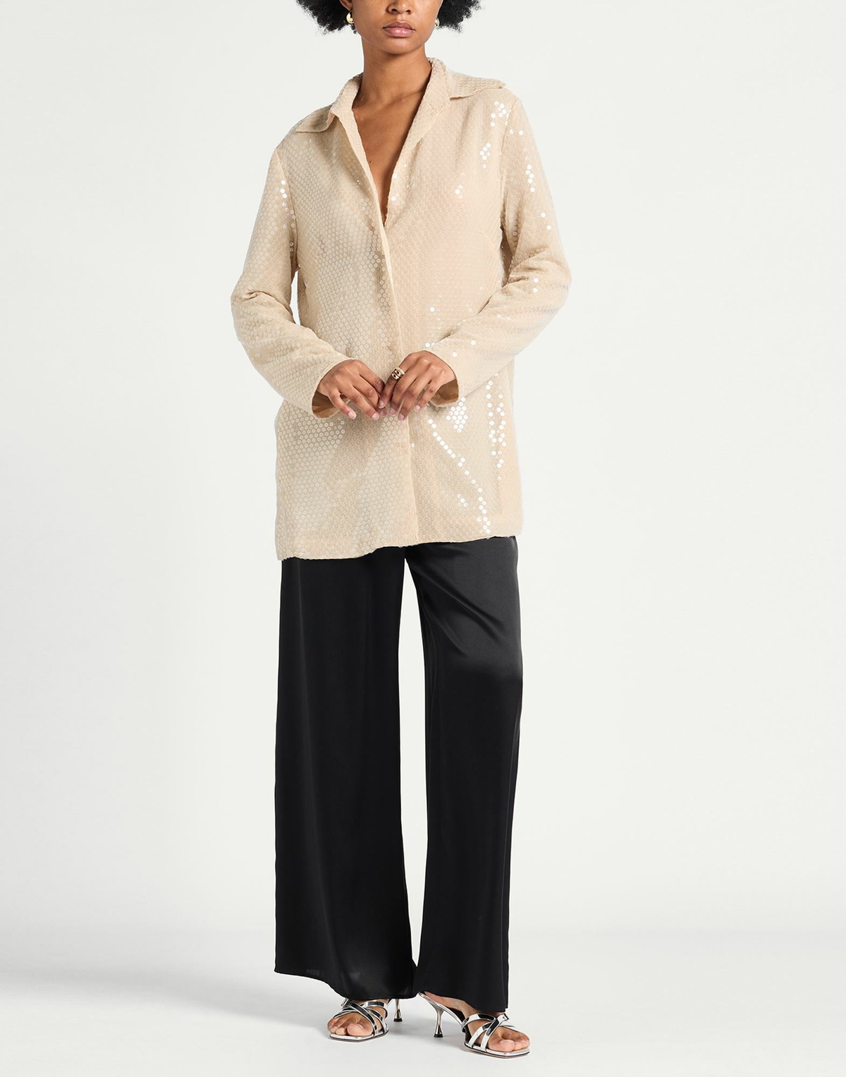 Semicouture Womens Jacket in Beige