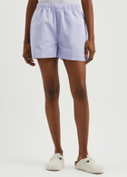 Colorful Standard Cotton-twill Shorts Lilac