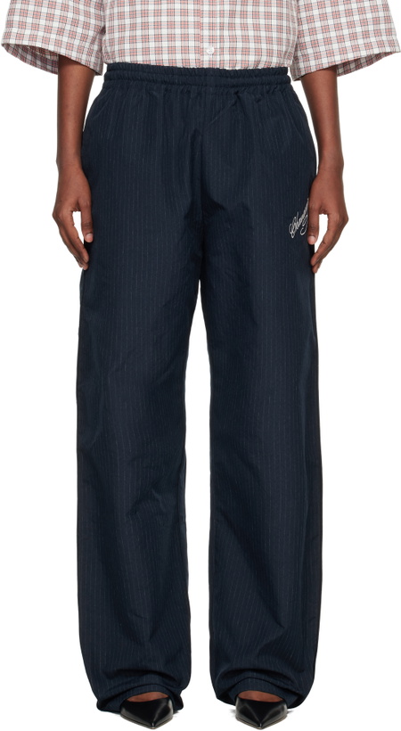 Photo: WILLY CHAVARRIA Navy Ruff Rider Track Pants