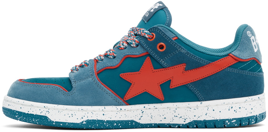 BAPE Blue Sk8 Sta #7 Sneakers