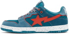 BAPE Blue Sk8 Sta #7 Sneakers