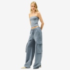 Represent Women's Elevate Cargo Trousers in Steel Blue