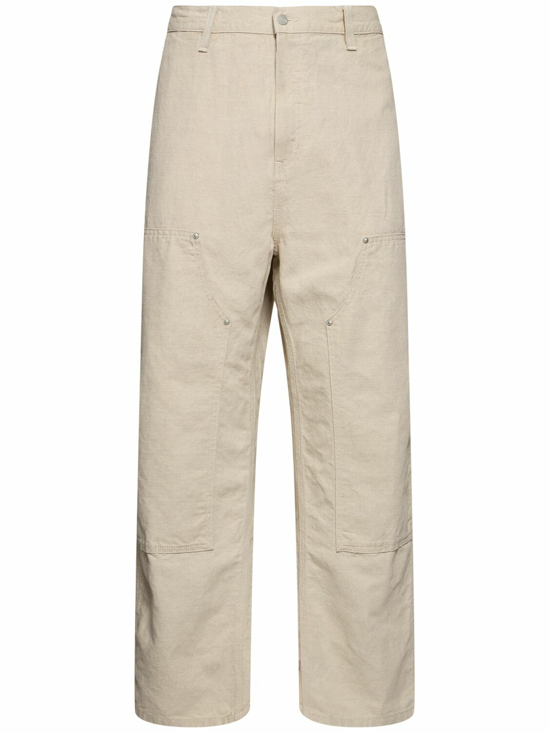 パンツ Carhartt WIP \"Walter Double Knee\" trousers Carhartt WIP Walter Double Knee Pants in Beige | SVD USA