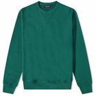 Eastlogue Men's Classic Crew Sweat in Forest Green