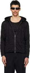 POST ARCHIVE FACTION (PAF) Black Zip Archive Hoodie