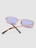 PRADA Square Metal Sunglasses