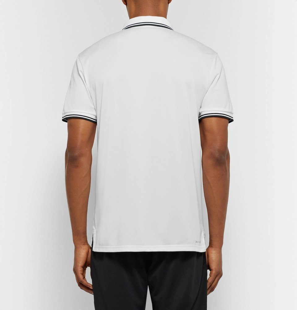 Nike Court Dri-Fit Polo Men's T-shirt - Black & White